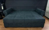 Canapea Extensibilă Elsa Memory Mini, Gri inchis