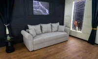 Canapea Extensibilă Elsa Memory Mini, Bej inchis 3