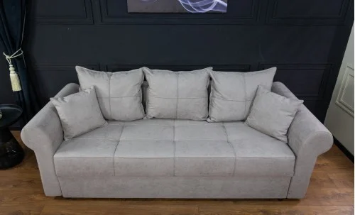 Canapea Extensibilă Elsa Memory Mini, Bej inchis