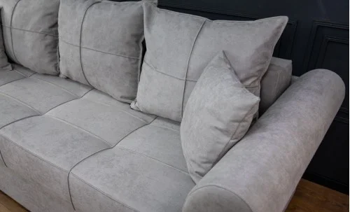 Canapea Extensibilă Elsa Memory Mini, Bej inchis