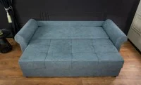 Canapea Extensibilă Elsa Memory Mini, Gri antracit 3