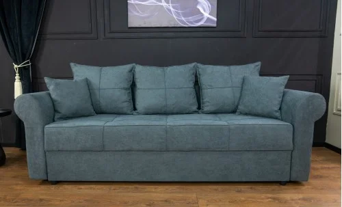 Canapea Extensibilă Elsa Memory Mini, Gri antracit