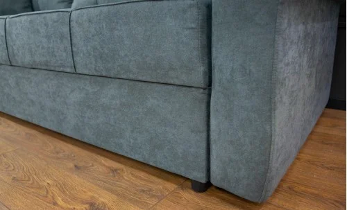 Canapea Extensibilă Elsa Memory Mini, Gri antracit