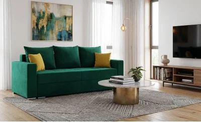 Canapea Extensibilă Claudia Bonell Max, Verde