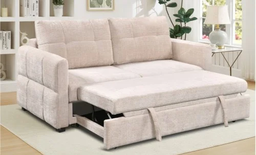 Canapea Extensibilă Cremona 7911-02, Beige