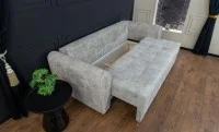 Canapea Extensibilă Lacrima Bonell Mini, Gri deschis 7