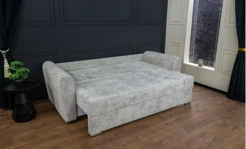 Canapea Extensibilă Lacrima Bonell Mini, Gri deschis
