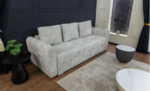 Canapea Extensibilă Lacrima Bonell Mini, Gri deschis