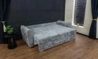 Canapea Extensibilă Lacrima Bonell Mini, Gri închis 7