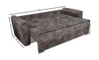 Canapea Extensibilă Lacrima Memory Mini, Maro 5