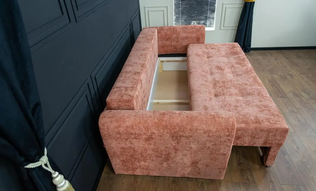 Canapea Extensibilă Lacrima Bonell Mini, Cărămiziu 8