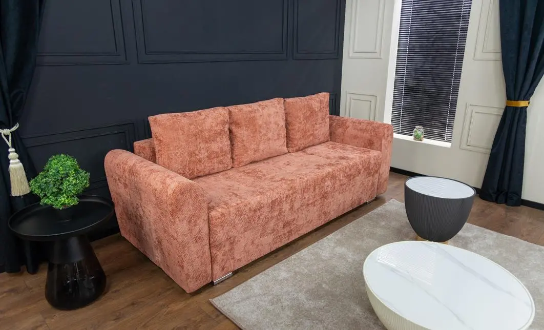 Canapea Extensibilă Lacrima Bonell Mini, Cărămiziu