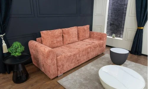 Canapea Extensibilă Lacrima Bonell Mini, Cărămiziu