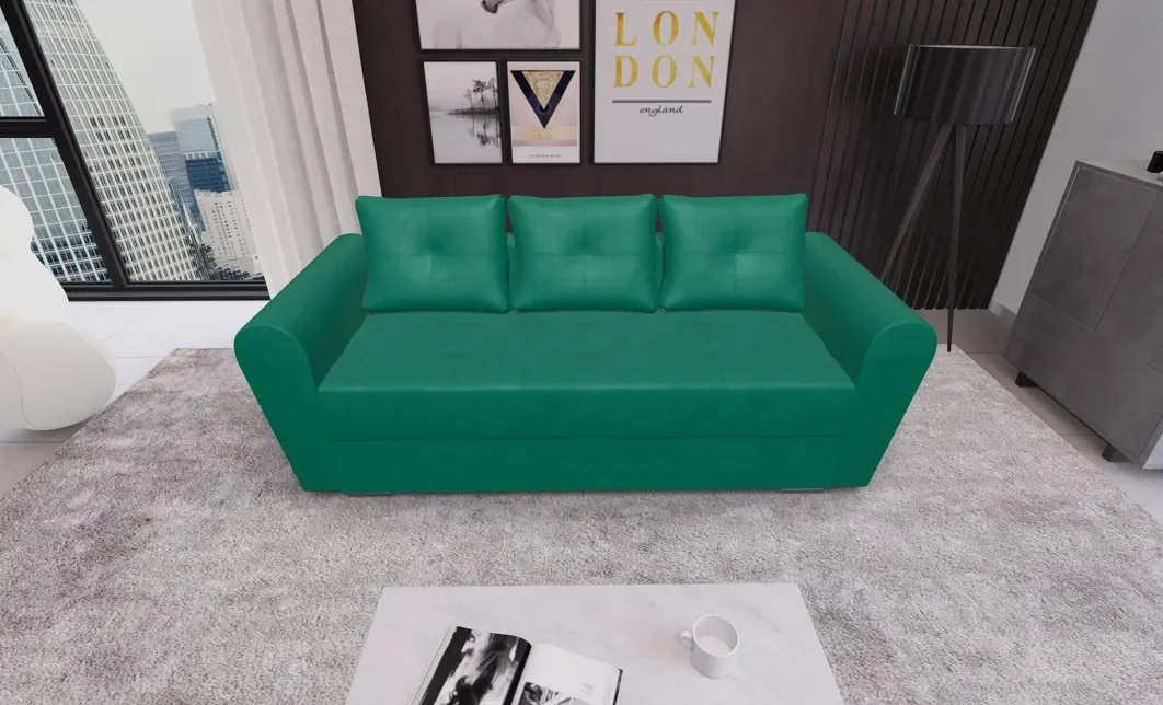Canapea Extensibila Lacrima Mini, Verde
