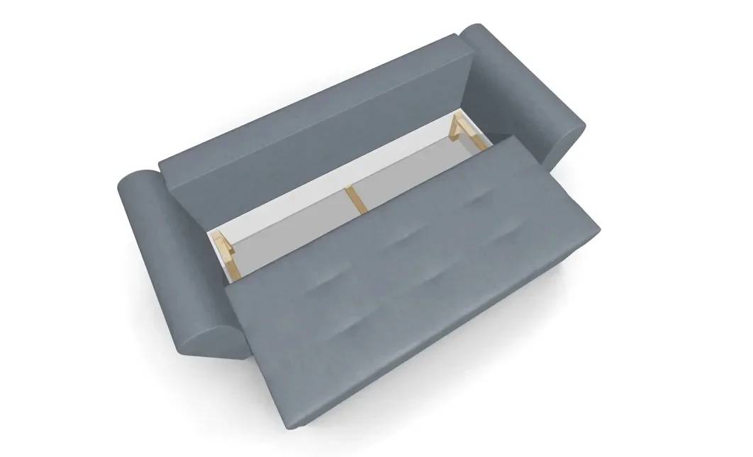 Canapea Extensibila Lacrima Mini, Gri albastrui 4