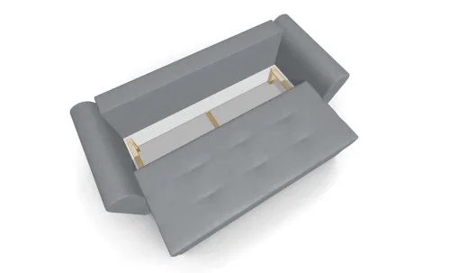 Canapea Extensibila Lacrima Mini, Gri