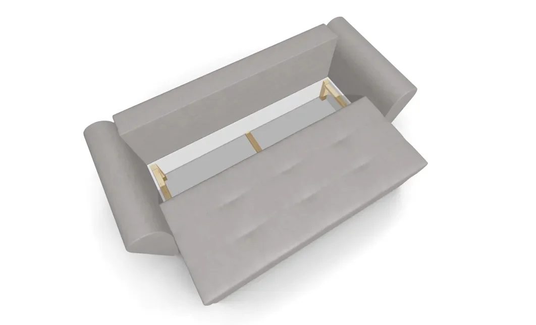 Canapea Extensibila Lacrima Mini, Crem 4