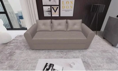 Canapea Extensibila Lacrima Mini, Maro deshis