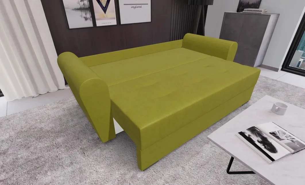 Canapea Extensibila Lacrima Mini, Verde masliniu 3
