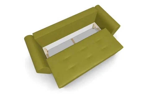 Canapea Extensibila Lacrima Mini, Verde masliniu