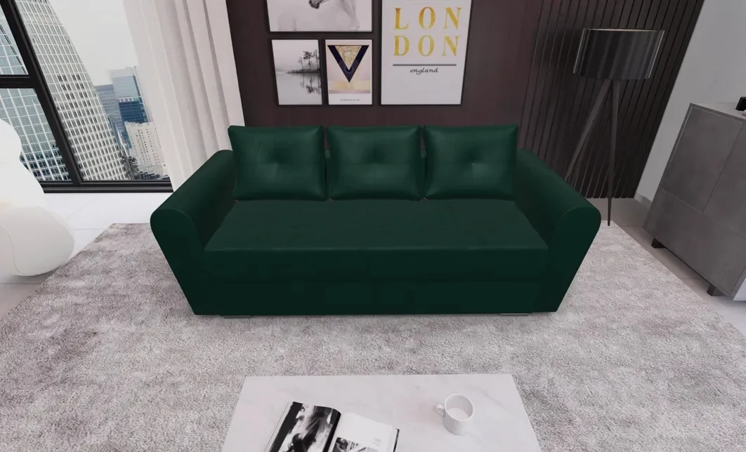 Canapea Extensibila Lacrima Mini, Verde
