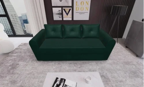 Canapea Extensibila Lacrima Mini, Verde