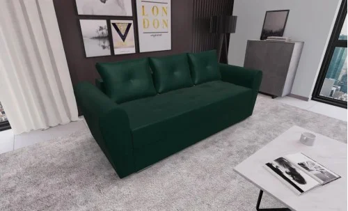 Canapea Extensibila Lacrima Mini, Verde