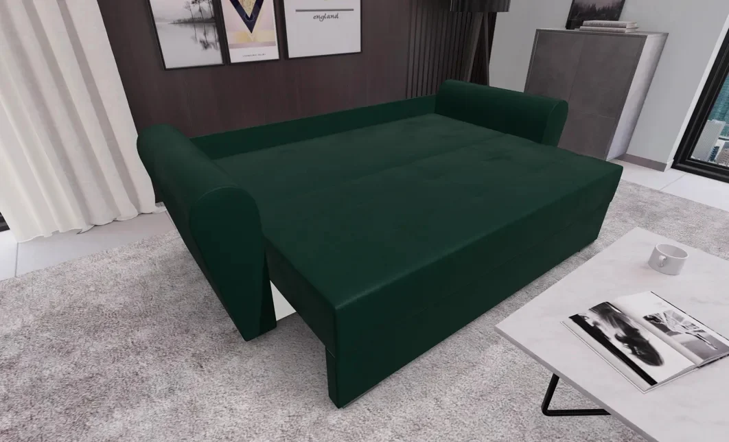 Canapea Extensibila Lacrima Mini, Verde 3