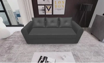Canapea Extensibila Lacrima Mini, Gri inchis