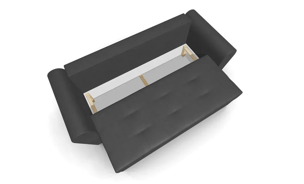 Canapea Extensibila Lacrima Mini, Gri inchis 4