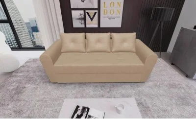 Canapea Extensibila Lacrima Mini, Maro deschis