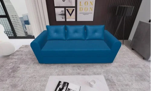 Canapea Extensibila Lacrima Mini, Turquaz