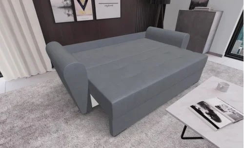 Canapea Extensibila Lacrima Mini, Gri antracit