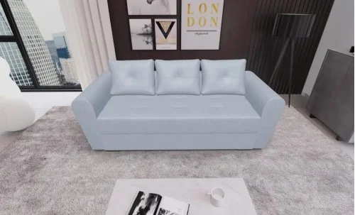 Canapea Extensibila Lacrima Mini, Argintiu
