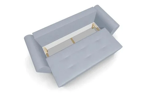 Canapea Extensibila Lacrima Mini, Argintiu