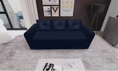Canapea Extensibila Lacrima Mini, Albastru inchis