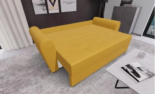 Canapea Extensibila Lacrima Mini, Galben