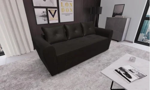 Canapea Extensibila Lacrima Mini, Maro inchis
