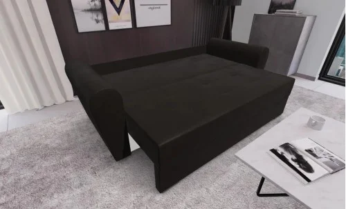Canapea Extensibila Lacrima Mini, Maro inchis