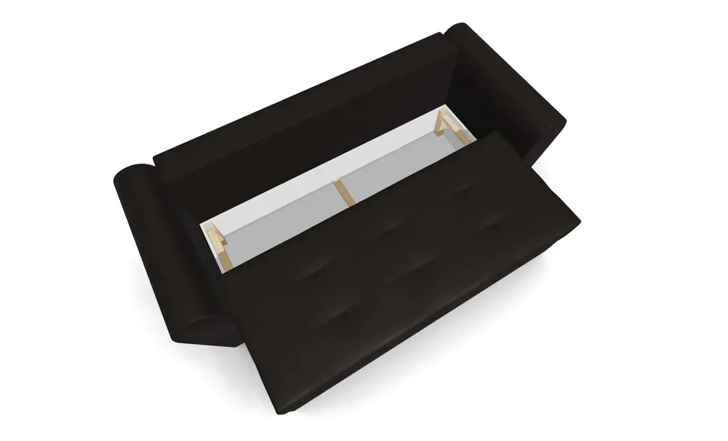 Canapea Extensibila Lacrima Mini, Maro inchis 4