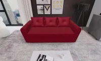 Canapea Extensibila Lacrima Mini, Rosu