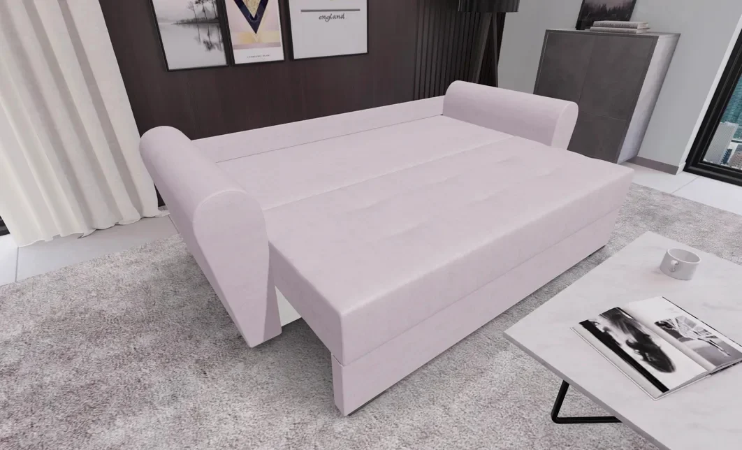 Canapea Extensibila Lacrima Mini, Violet 3
