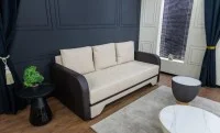 Canapea Extensibilă Corina Memory Max, Bej deschis 3