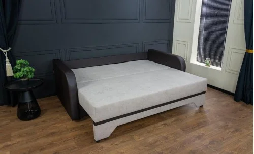 Canapea Extensibilă Corina Memory Mini, Bej inchis