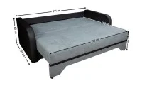 Canapea Extensibilă Corina Bonell Max, Gri albastrui 5
