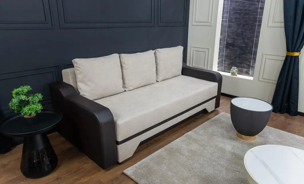 Canapea Extensibilă Royal Bonell Mini, Bej închis 3