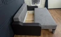 Canapea Extensibilă Royal Bonell Mini, Maro deschis 9