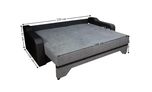 Canapea Extensibilă Royal Bonell Max, Maro deschis