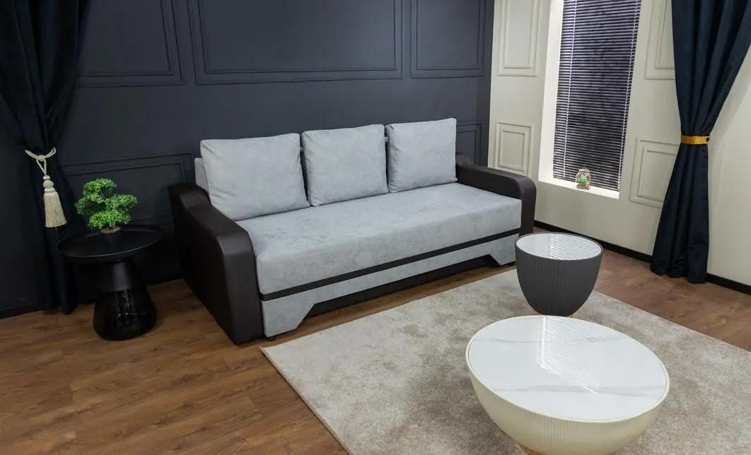 Canapea Extensibilă Royal Bonell Max, Gri albastrui