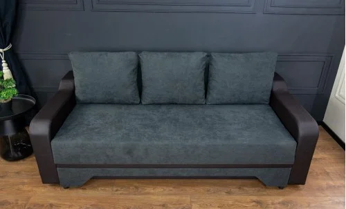 Canapea Extensibilă Royal Bonell Mini, Gri antracit